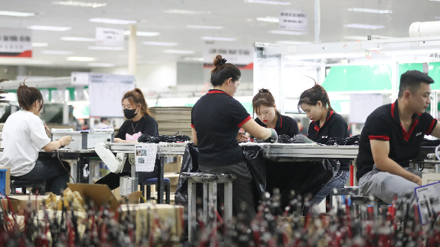 越南北宁省工厂内景 （来源：新华社资料图）